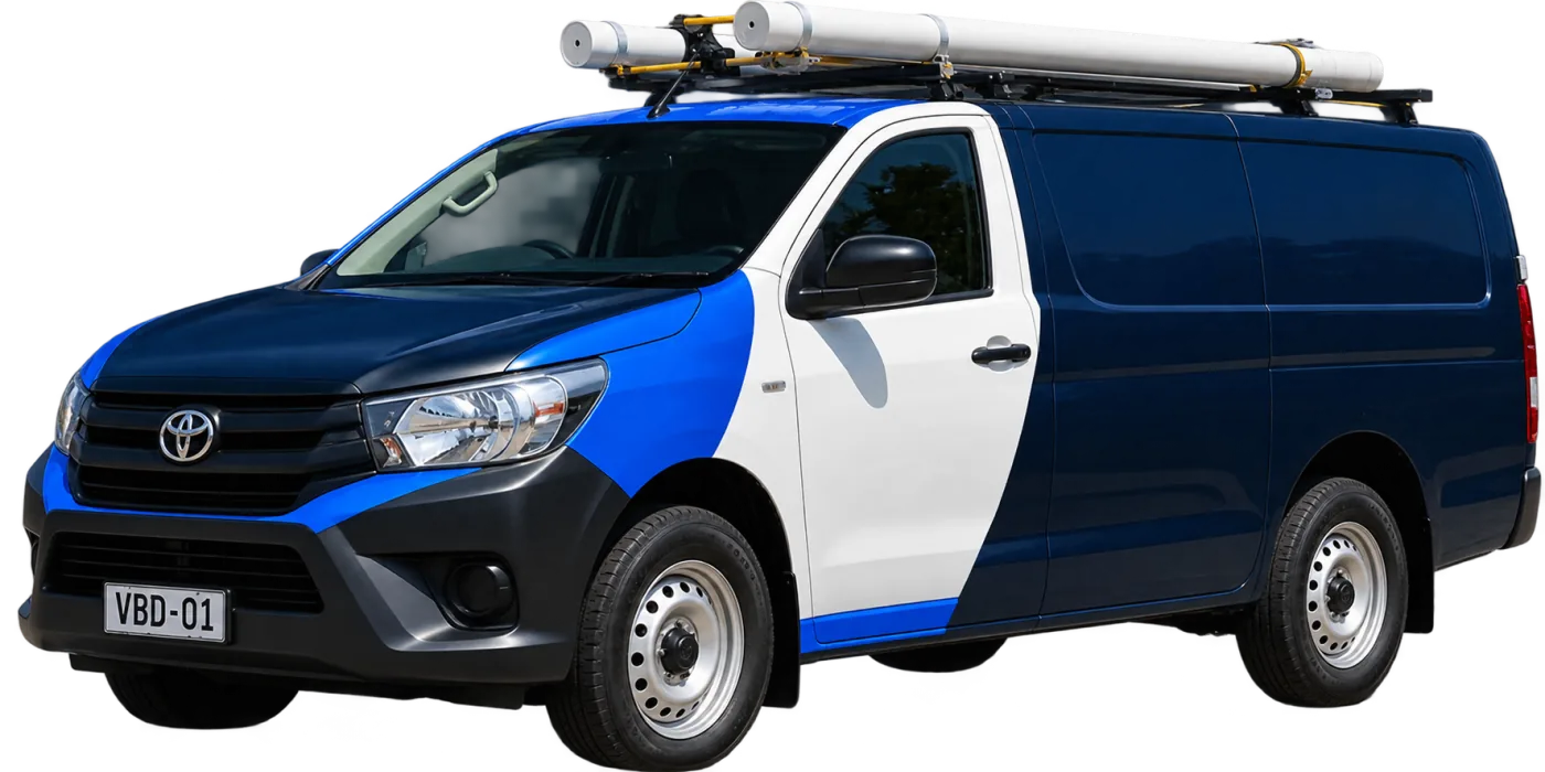 Our van, covering Randwick and the surrounding suburbs