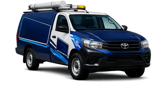 Service van on its way to a Randwick job